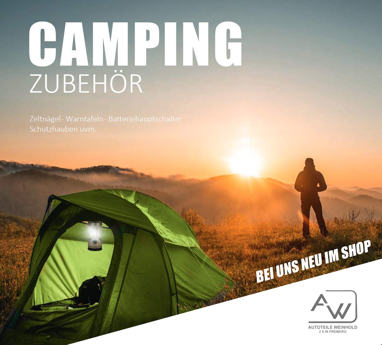 You are currently viewing JETZT NEU | Campingzubehör
