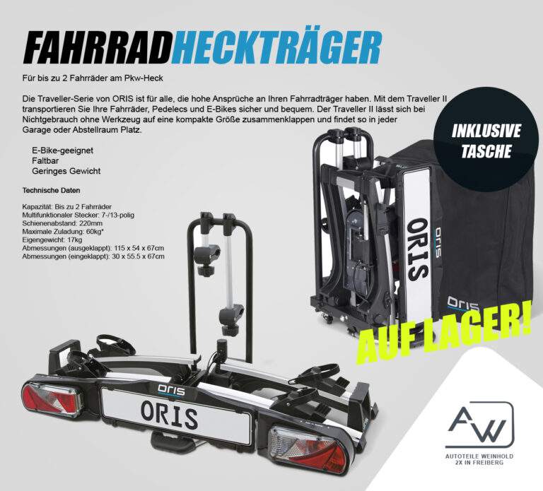 Read more about the article Fahrradheckträger Faltbar „Bosal-Oris“