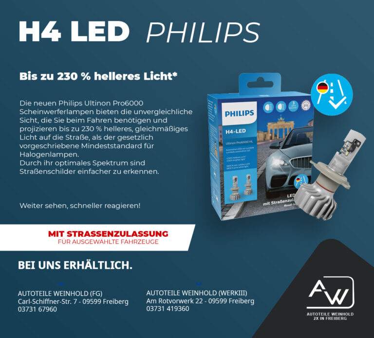Read more about the article H4 LED von Philips
